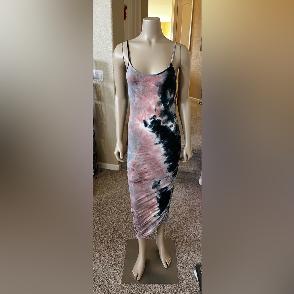 Tie Dye Bodycon Dress